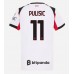 AC Milan Christian Pulisic #11 Bortedrakt Dame 2025-26 Korte ermer